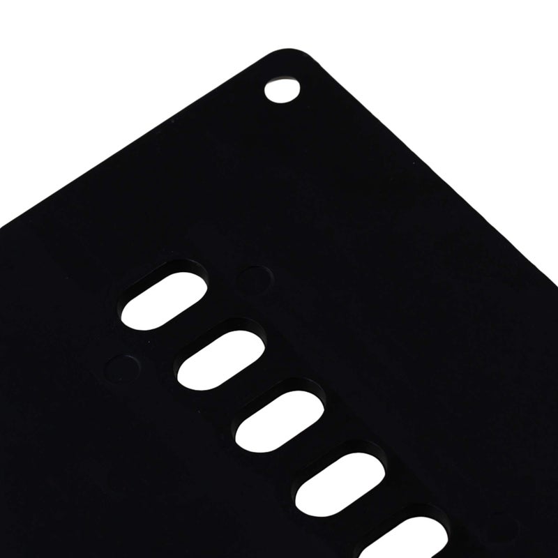 VOBRAMY Sesyomr Black Guitar Tremolo Spring Cover 6 Hole Cover Plate Accessories Replacement for Electric Guitar - Image 5